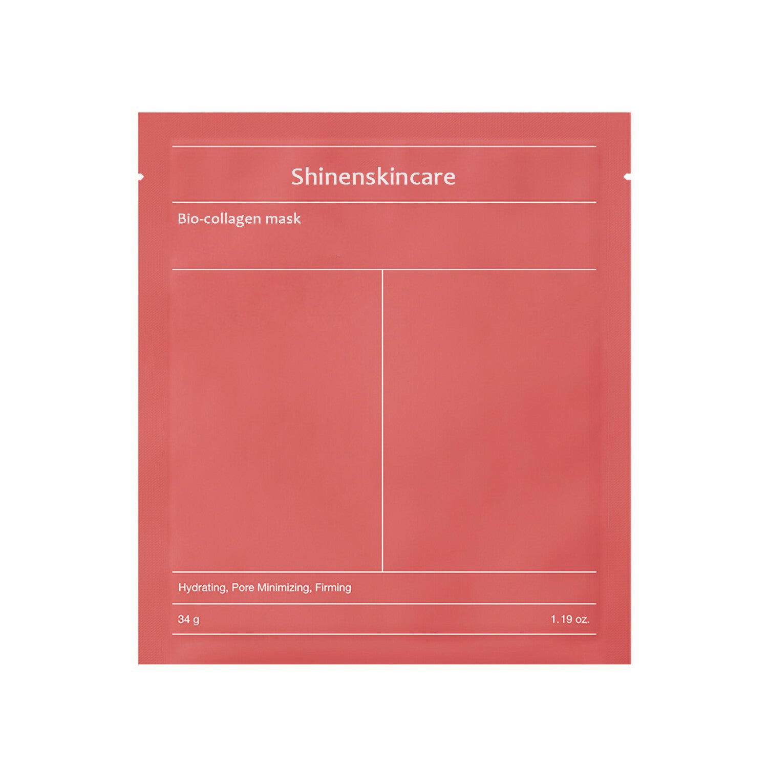 Korean Lifting Whitening Brightening Absorbable Bio-Collagen Hydrogel White Bio-Collagen Sheet Mask