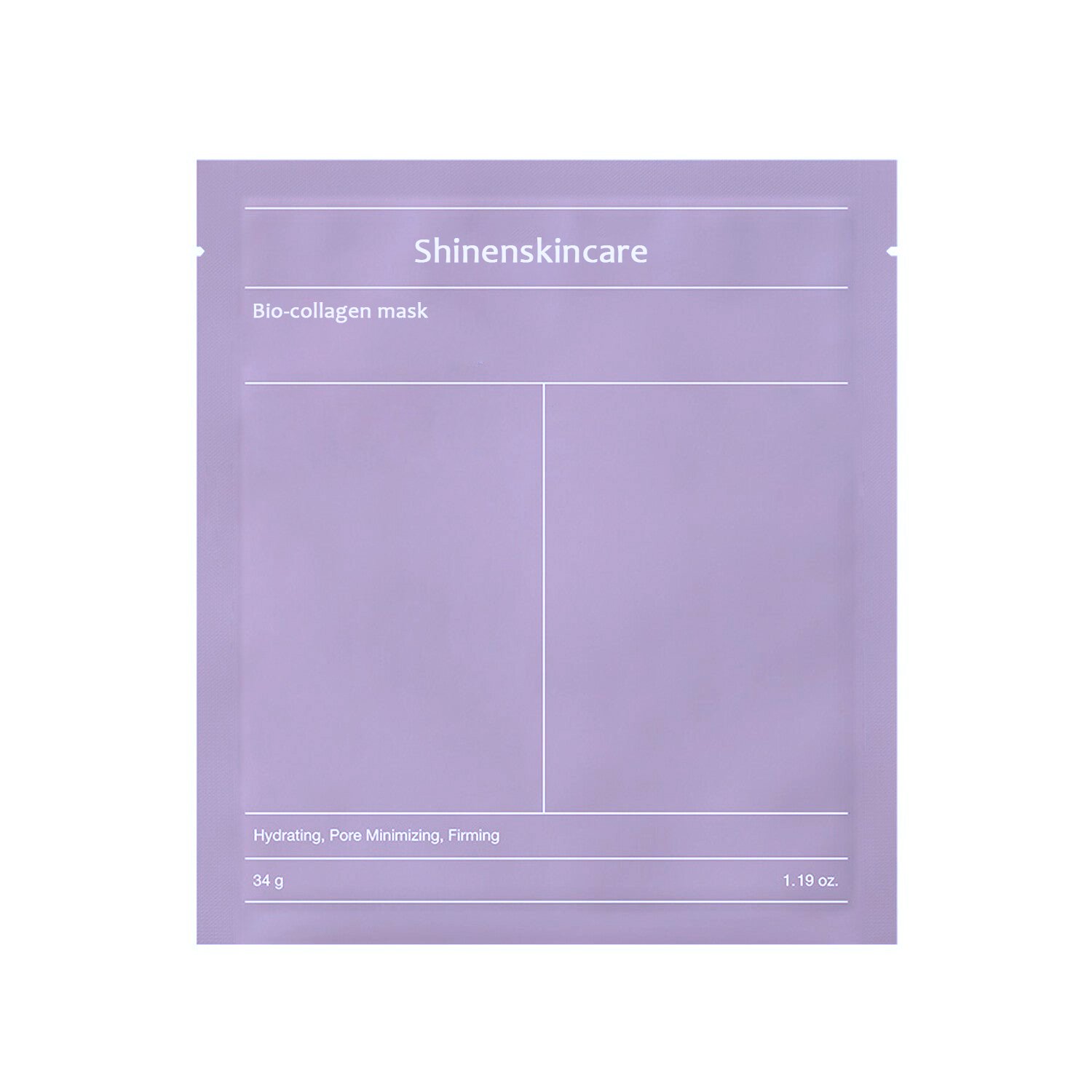 Korean Lifting Whitening Brightening Absorbable Bio-Collagen Hydrogel White Bio-Collagen Sheet Mask