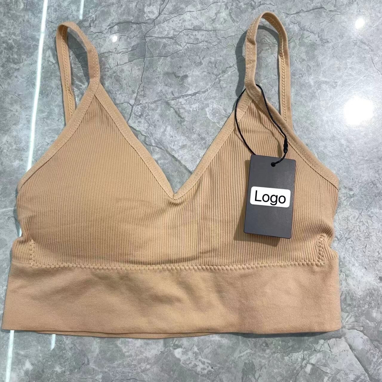 Custom Wholesale Sport High Impact Yoga Wear Backless Adjustable Top Fitness Women Sports Bra
