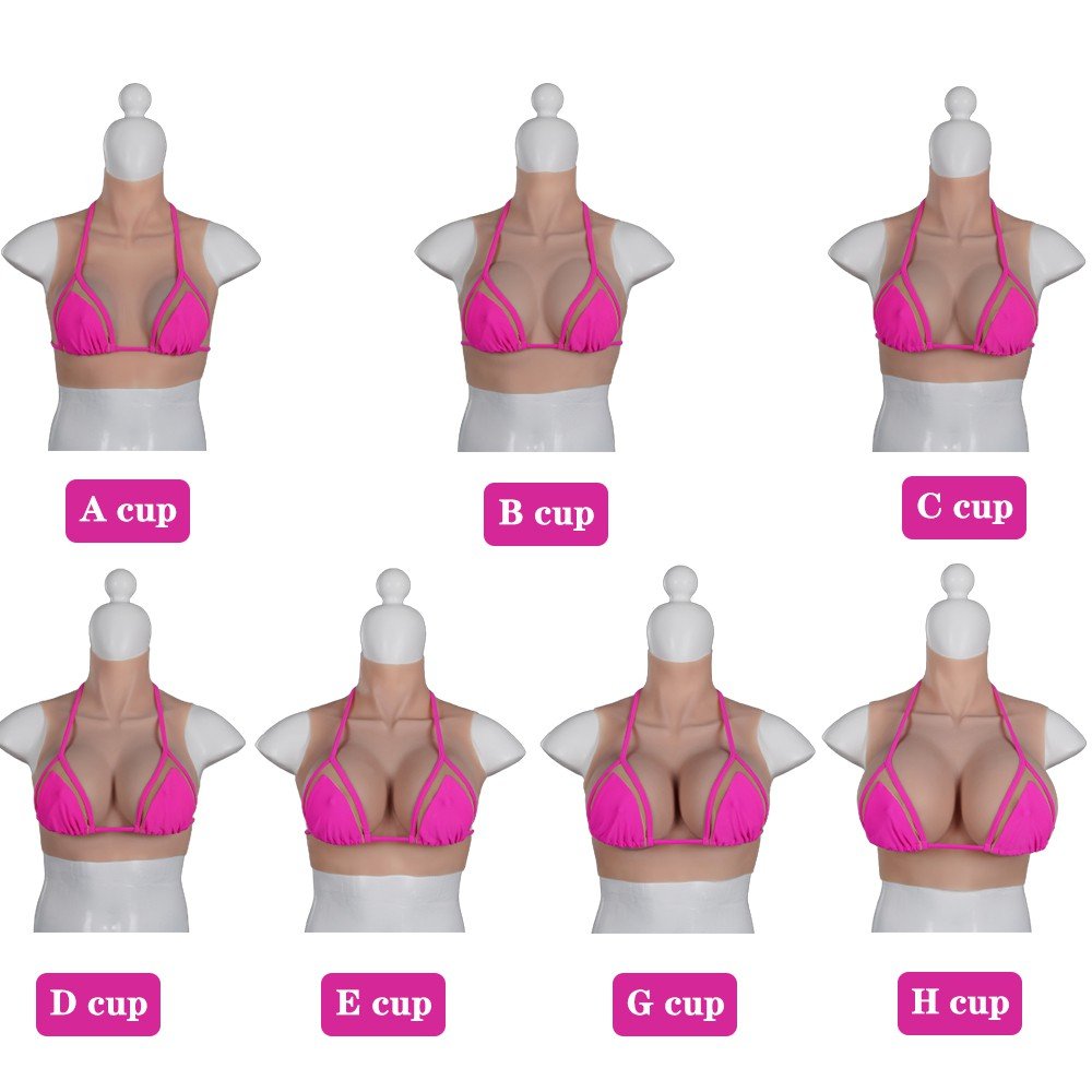 Silicone Breast Form Fake Vagina Panties Set Realistic Big Boobs Butt Enhancer Underwear Male Female Crossdresser Transgender