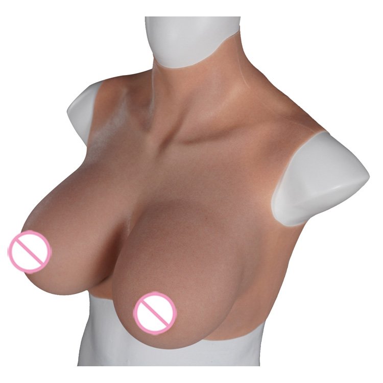 B12 US Stock Full Silicone Liflike Silicone Breast Forms G Huge Boobs Big Tits For Lady Boy Crossdressing Cosplay