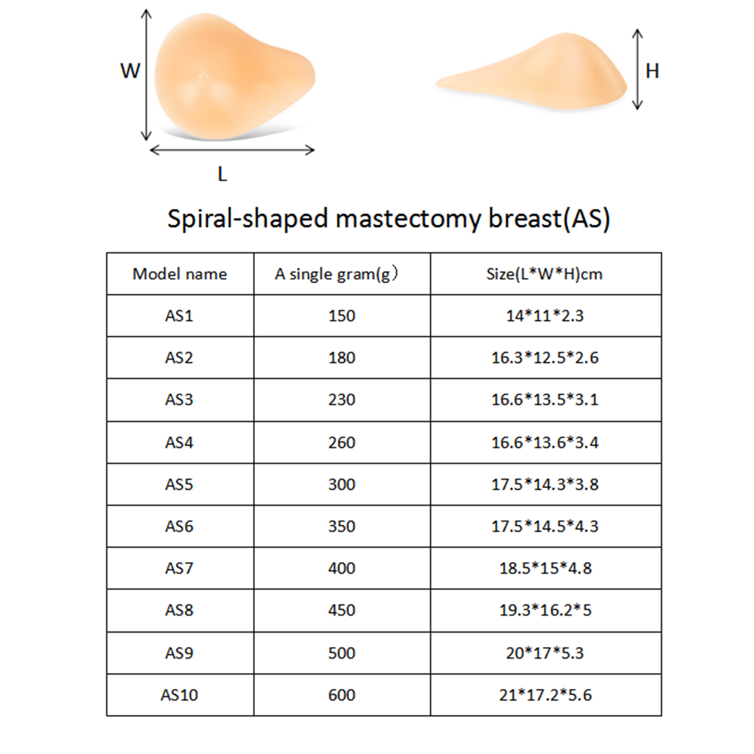 ONEFENG fake silicone breast forms for women boobs weight 150g-600g