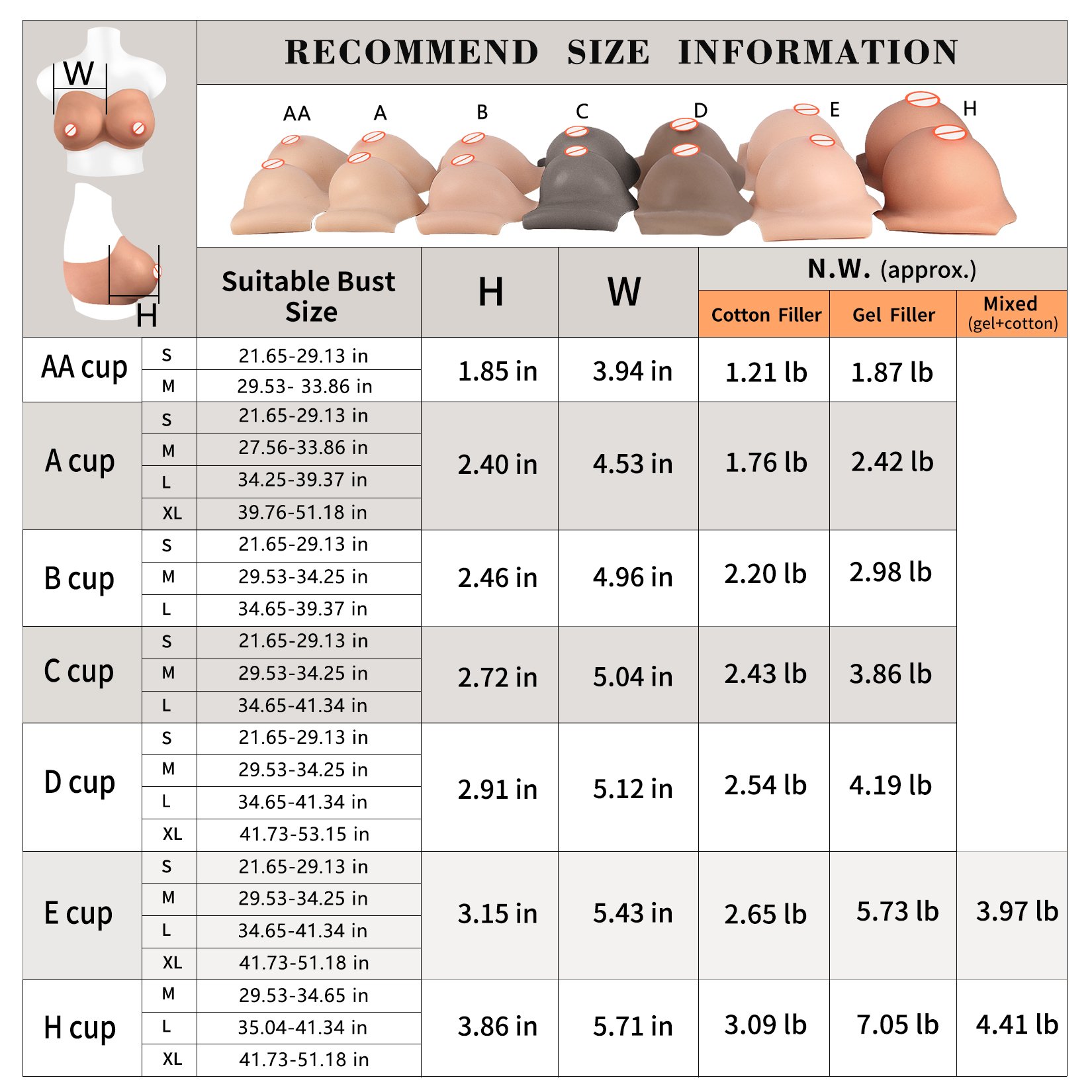 Cotton Filling Fakeboobs Silicone Breast Forms Prosthesis Tits for cosplay Realistic Drag Queen Shemale Transgender
