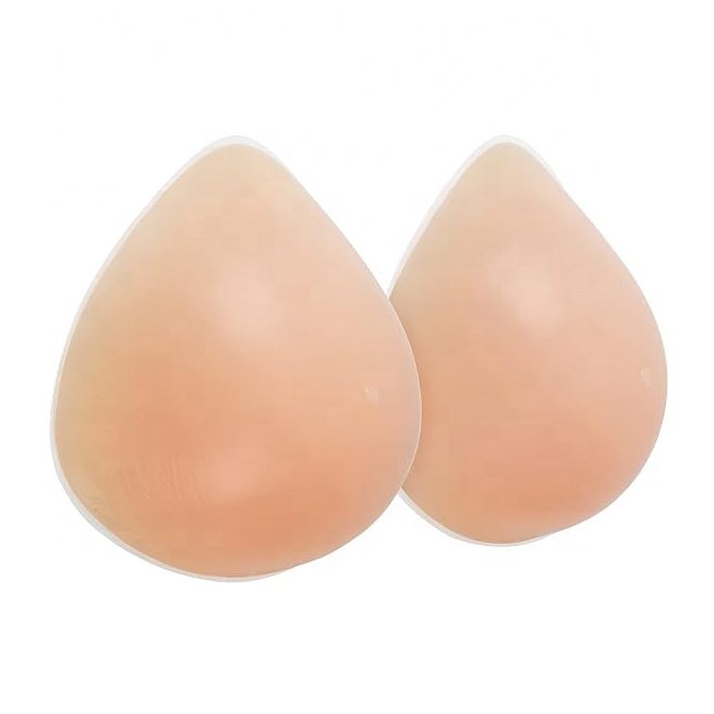 Triangle Silicone Breast Form Mastectomy Prosthesis Concave Bra Enhancer Inserts