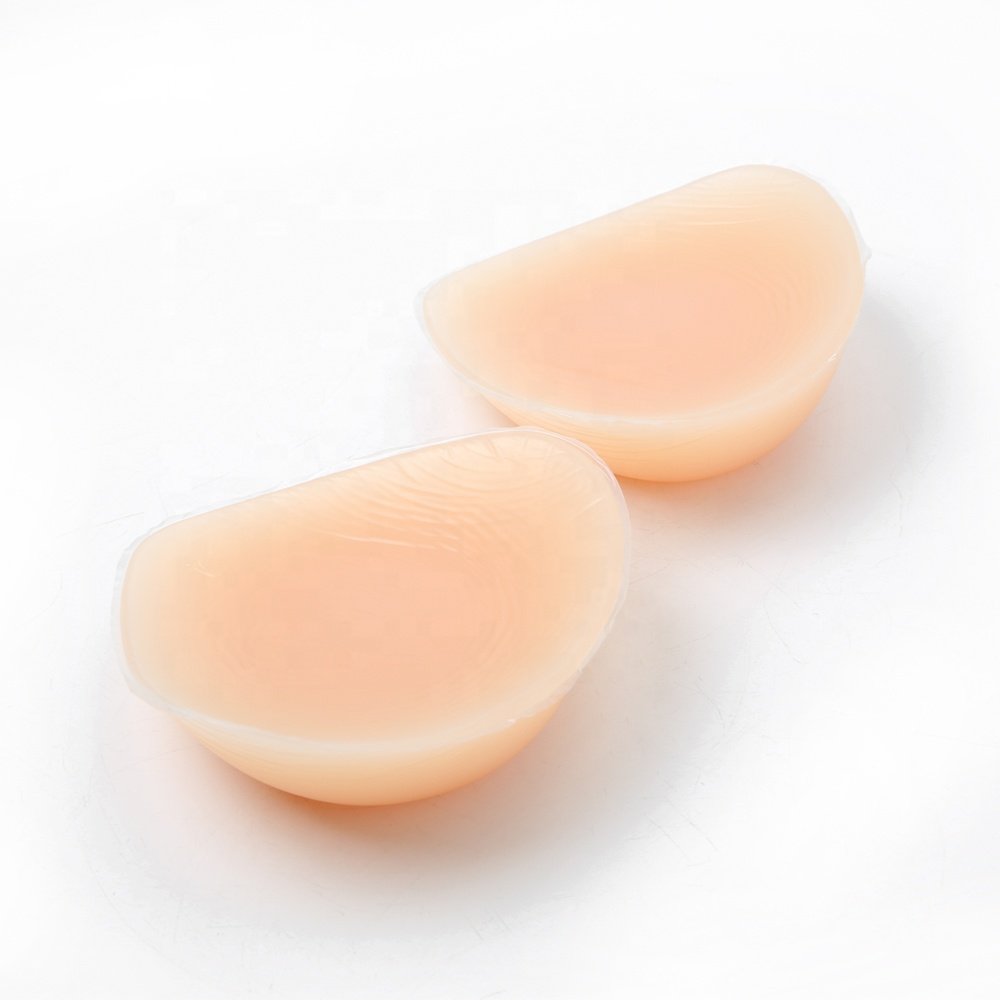 Triangle Silicone Breast Form Mastectomy Prosthesis Concave Bra Enhancer Inserts