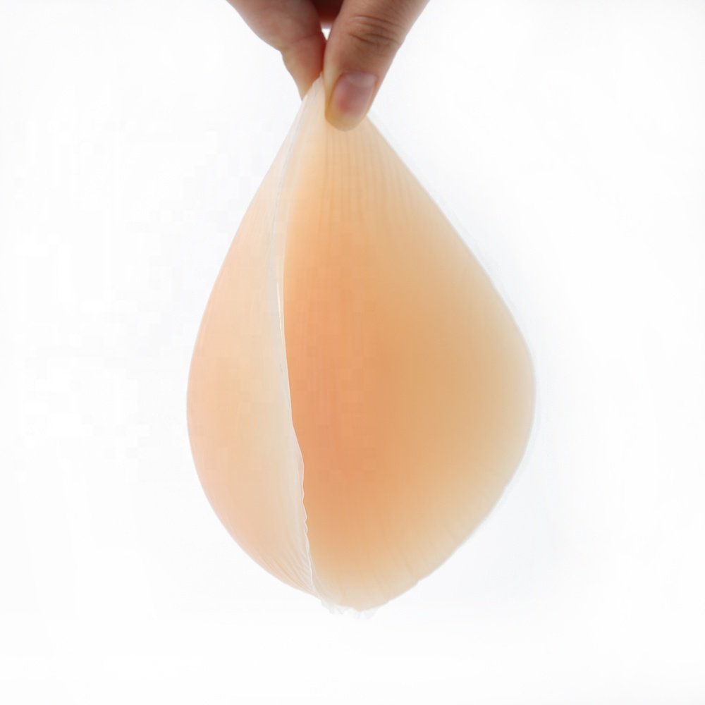 Triangle Silicone Breast Form Mastectomy Prosthesis Concave Bra Enhancer Inserts