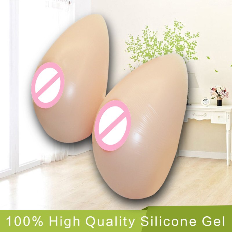 ONEFENG New Design Super Big Cup Sexy Fake Boobs Artificial Silicone Breast Forms For Men Cross Dressing