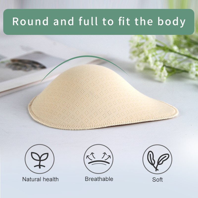 Mastectomy Breast Forms Breast Prosthesis lightweight Ventilation Boobs used Women Pocket Bra