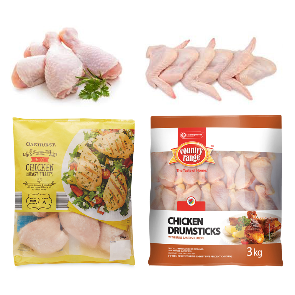 Automatic combination scale weigher filling meat poultry wings packaging machine frozen raw chicken breast packing machine
