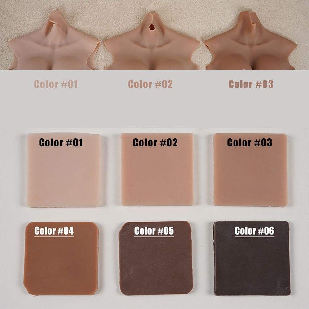 Crossdresser Cosplay Costume Aritificial Soft Silicone Body Suit With False Breast Female Vagina Pussy For Male To Female