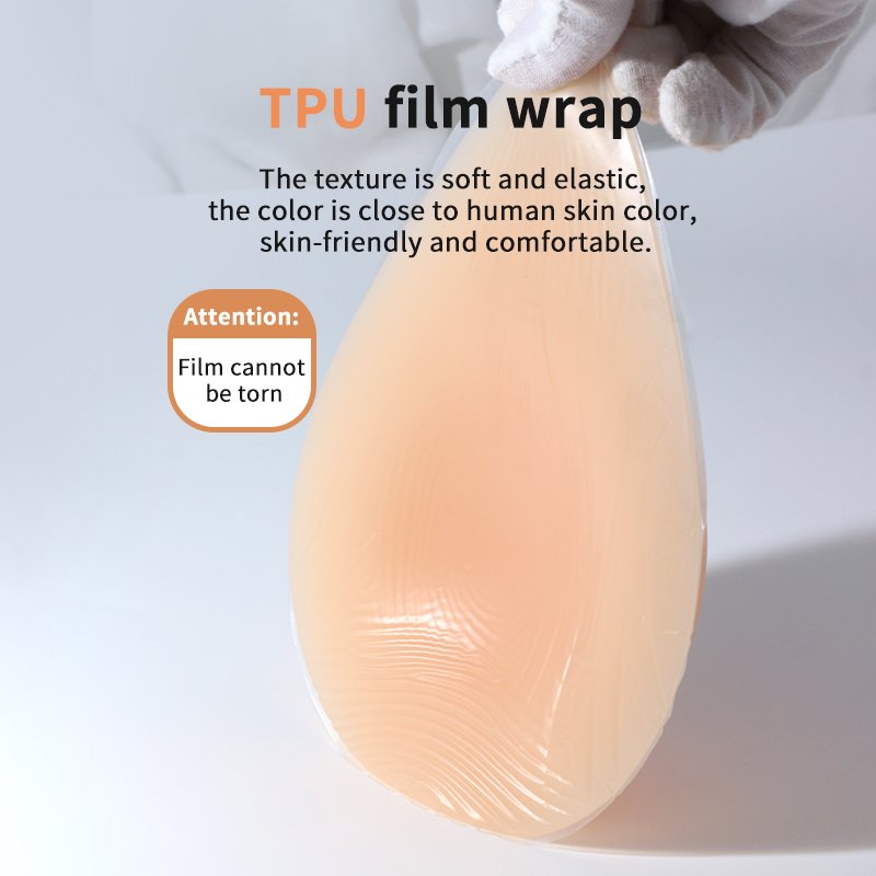 Prosthesis Silicone Breast Form Teardrop Shape Model MCT Breast Silicone For Mastectomy Breast Cancer