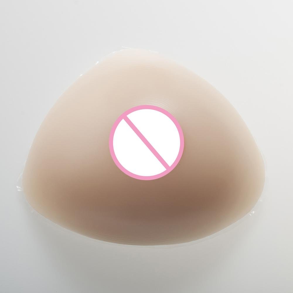 Women Inserts Chest Pads Enhancer triangle fallacious bra Breast bust form for operation silicone bra FB01 Skin Color