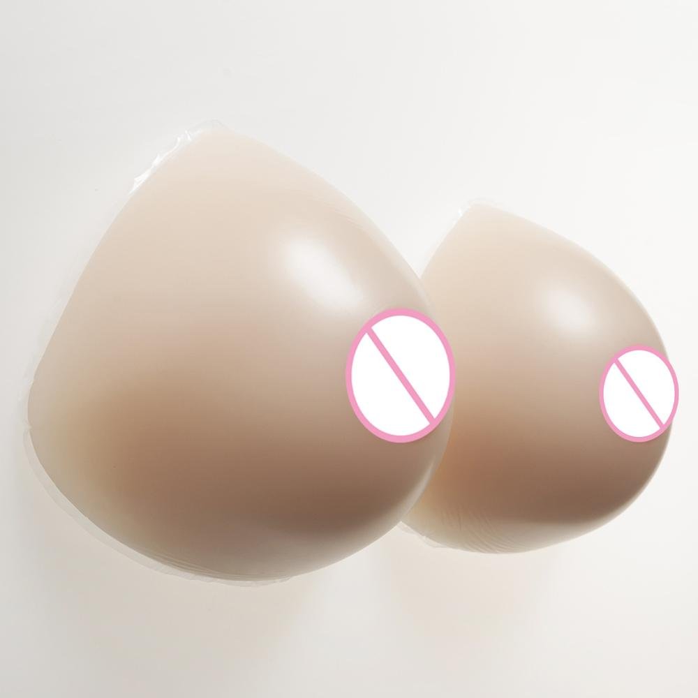Women Inserts Chest Pads Enhancer triangle fallacious bra Breast bust form for operation silicone bra FB01 Skin Color