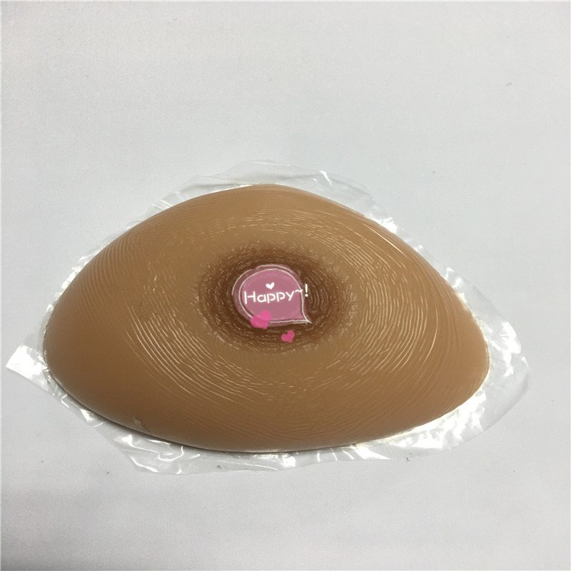 Women Inserts Chest Pads Enhancer triangle fallacious bra Breast bust form for operation silicone bra FB01 Skin Color