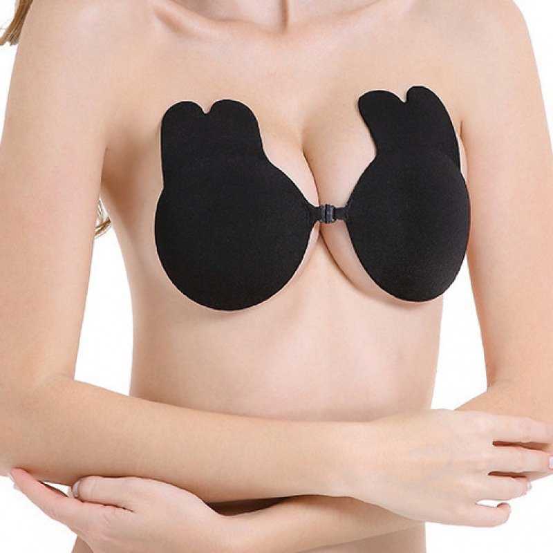 Reusable seamless adhesive waterproof bra strapless breast pasties Cover Invisible traceless lift bra for women