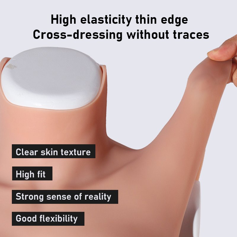 ONEFENG Dokier Realistic New Silicone Crossdressing Long Huge Breast Forms Boobs Prothesis for Drag Queen Shemale Cross Dressers