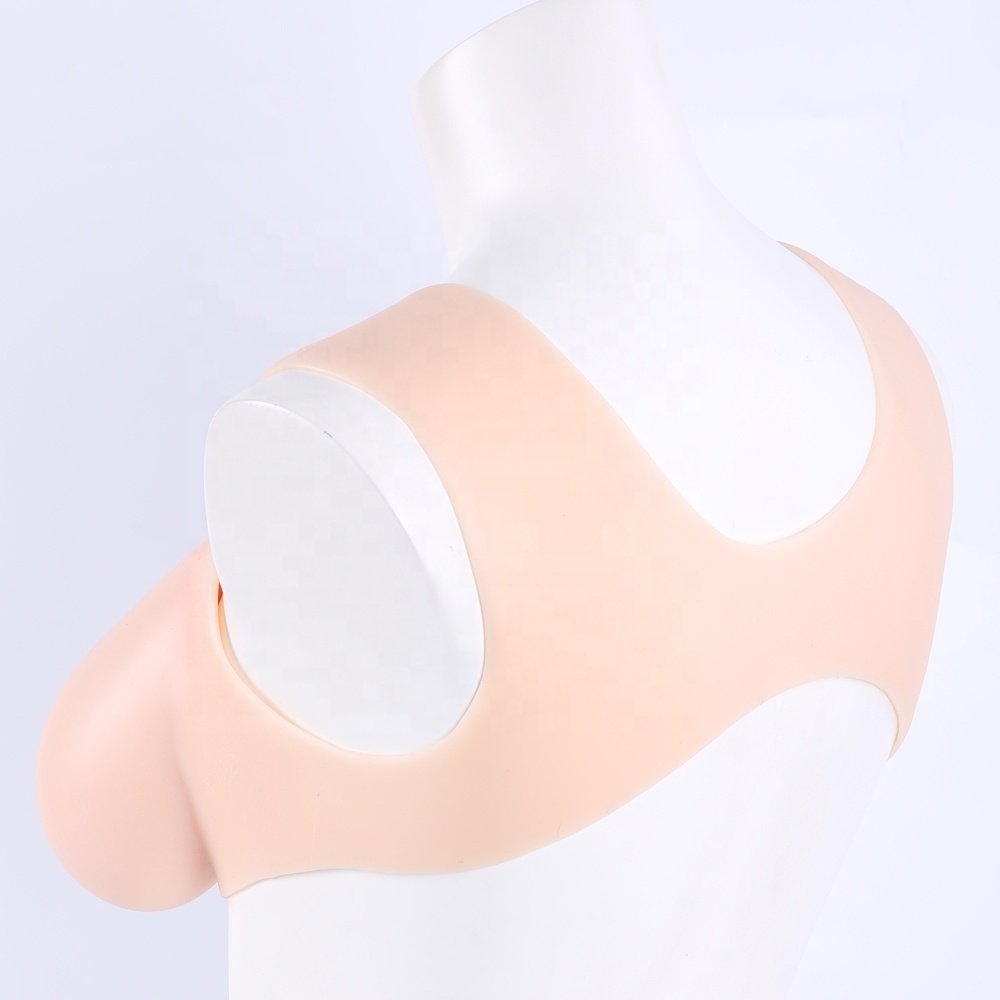 On Sale Realistic Cosplay Fake Breasts Silicone Filled Transgender Huge Fake Boobs For Shemale Transgender Breast Forms