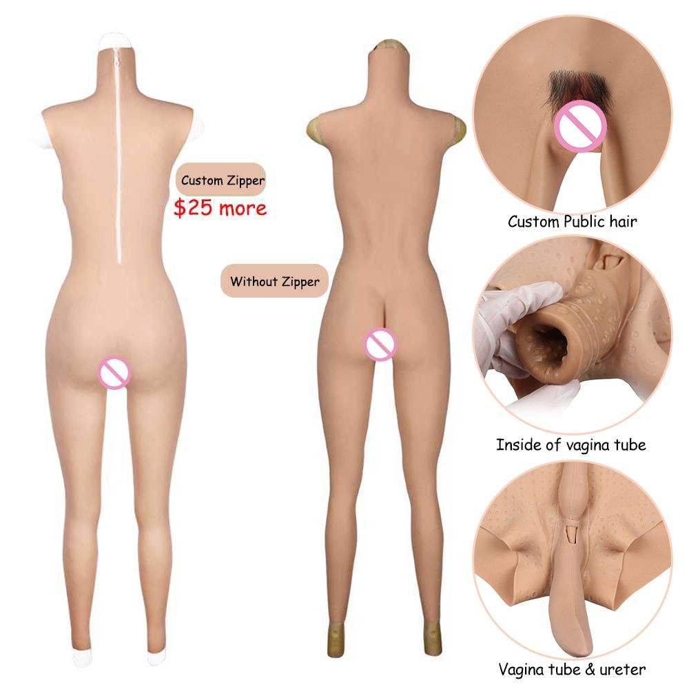 URCHOICE Hot Selling Silicone Gel D G Cup Boobs Huge Big Tits With Female False Pussy Hips For Transgender Sissy Crossdresser