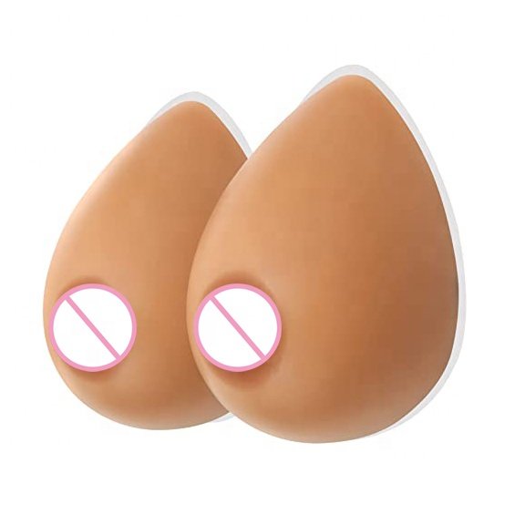 Silicone Breast Forms for Crossdresser Mastectomy Fake Boobs Prosthesis