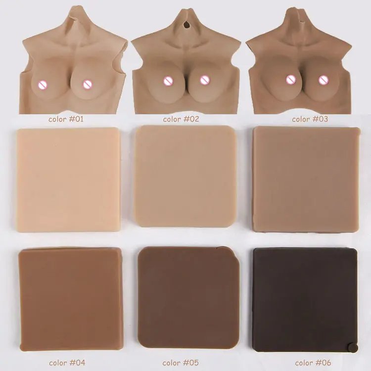 Silicone Round Collar Artificial Breast Forms Sexy Large Boobs Prosthesis for Drag Queen Shemale Transgender Crossdresser