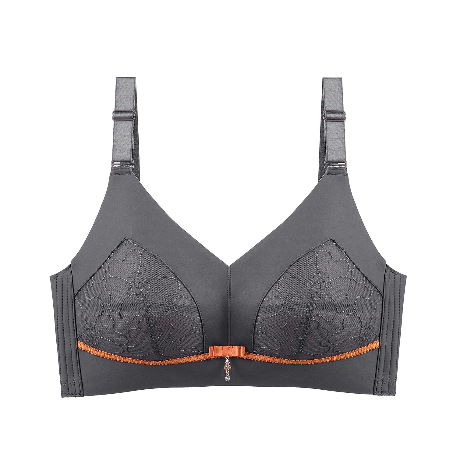 Summer Thin Large Breasts Small Special Breast Reduction Bra Ladies Bra Brief Set Girl Lady Women,women Custom Size Full Cup