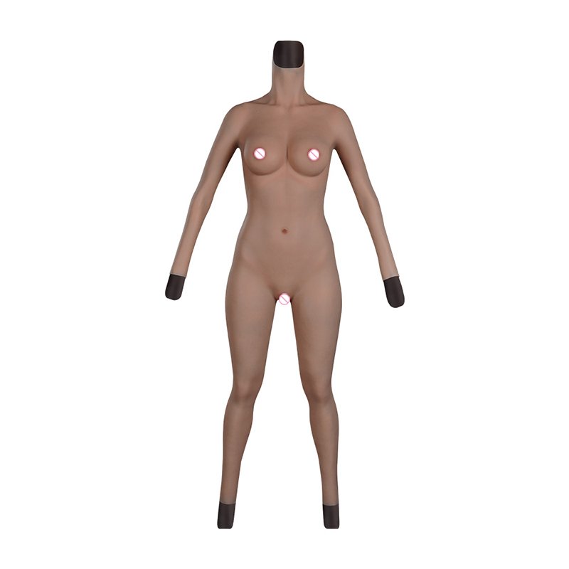 Eta Sissy Underwear With Arms Feet Realistic Whole Bodysuit Breast Forms Vagina Silicone Full Body Suit Crossdressing Lingerie
