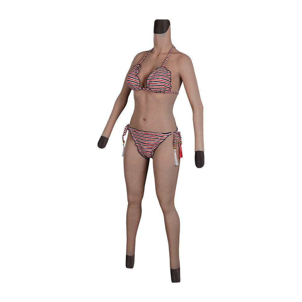 Eta Sissy Underwear With Arms Feet Realistic Whole Bodysuit Breast Forms Vagina Silicone Full Body Suit Crossdressing Lingerie