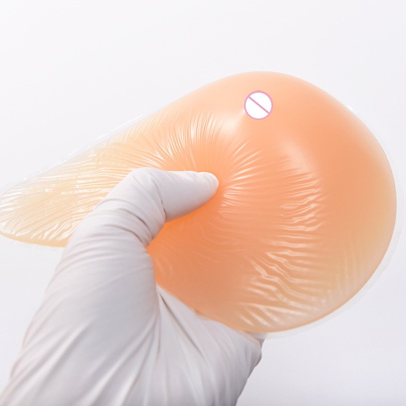 Realistic False Boobs Chest Breast Mastectomy Silicone breast shape Spiral triangle extension for breast cancer patients
