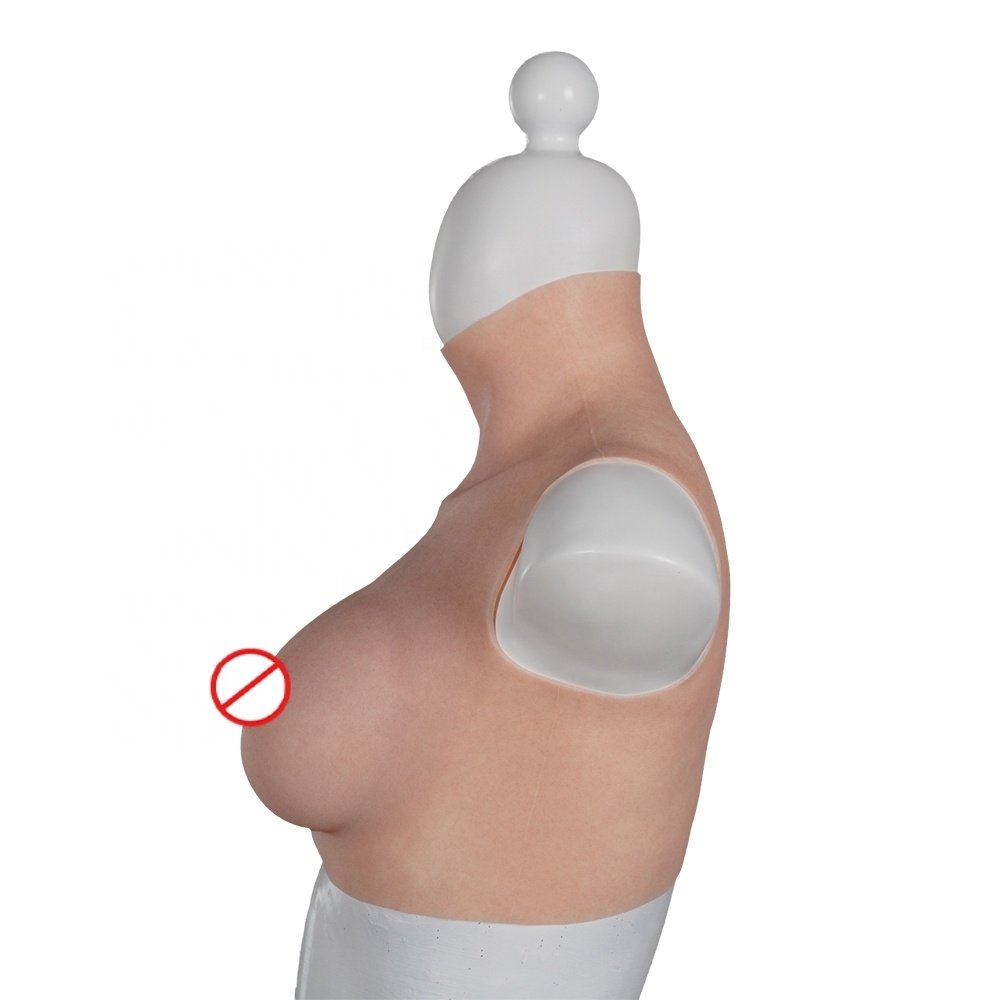 Transgender Shemale Fake Silicon Chest B C D E G H Cup Adult Big Tits Artificial Fake Boobs Silicone Breast Form Crossdress