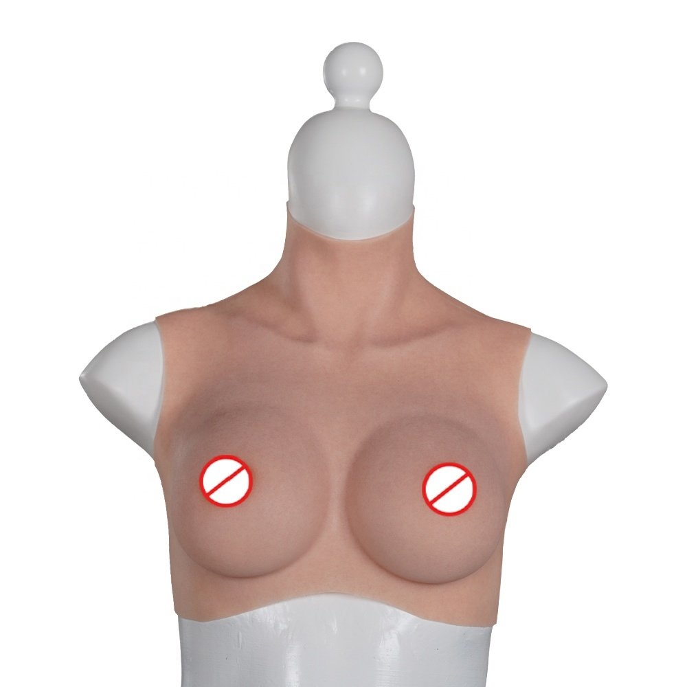 Transgender Shemale Fake Silicon Chest B C D E G H Cup Adult Big Tits Artificial Fake Boobs Silicone Breast Form Crossdress