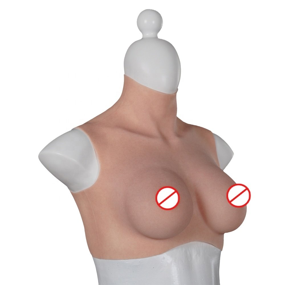 Transgender Shemale Fake Silicon Chest B C D E G H Cup Adult Big Tits Artificial Fake Boobs Silicone Breast Form Crossdress