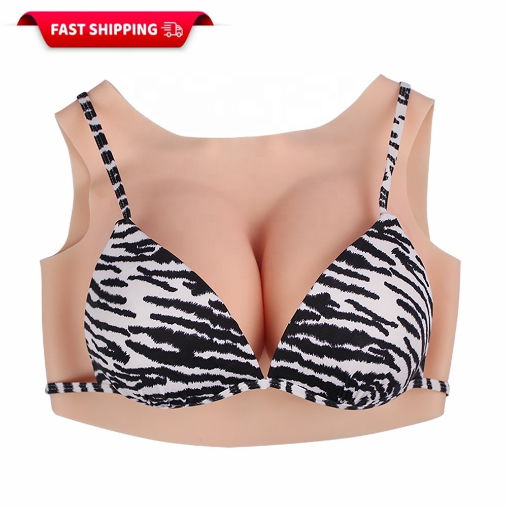 SentryMed Fake Silicone Breast Forms Breathable Huge Boob Silicone Transgender Drag Queen Shemale Crossdresser Big Chest
