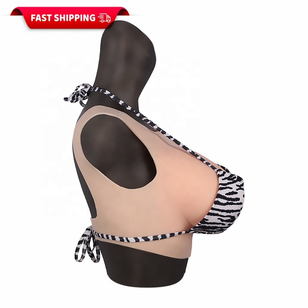 SentryMed Fake Silicone Breast Forms Breathable Huge Boob Silicone Transgender Drag Queen Shemale Crossdresser Big Chest