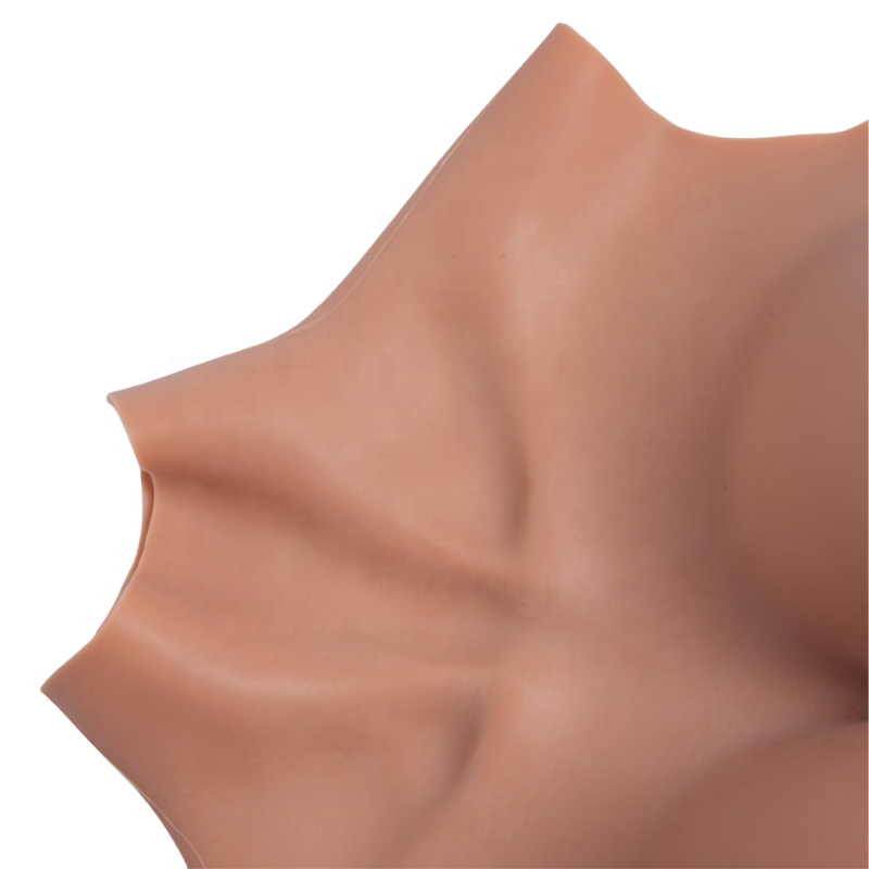 Sissy men big size silicone breast crossdress fake silicone boobs forms underwear for men
