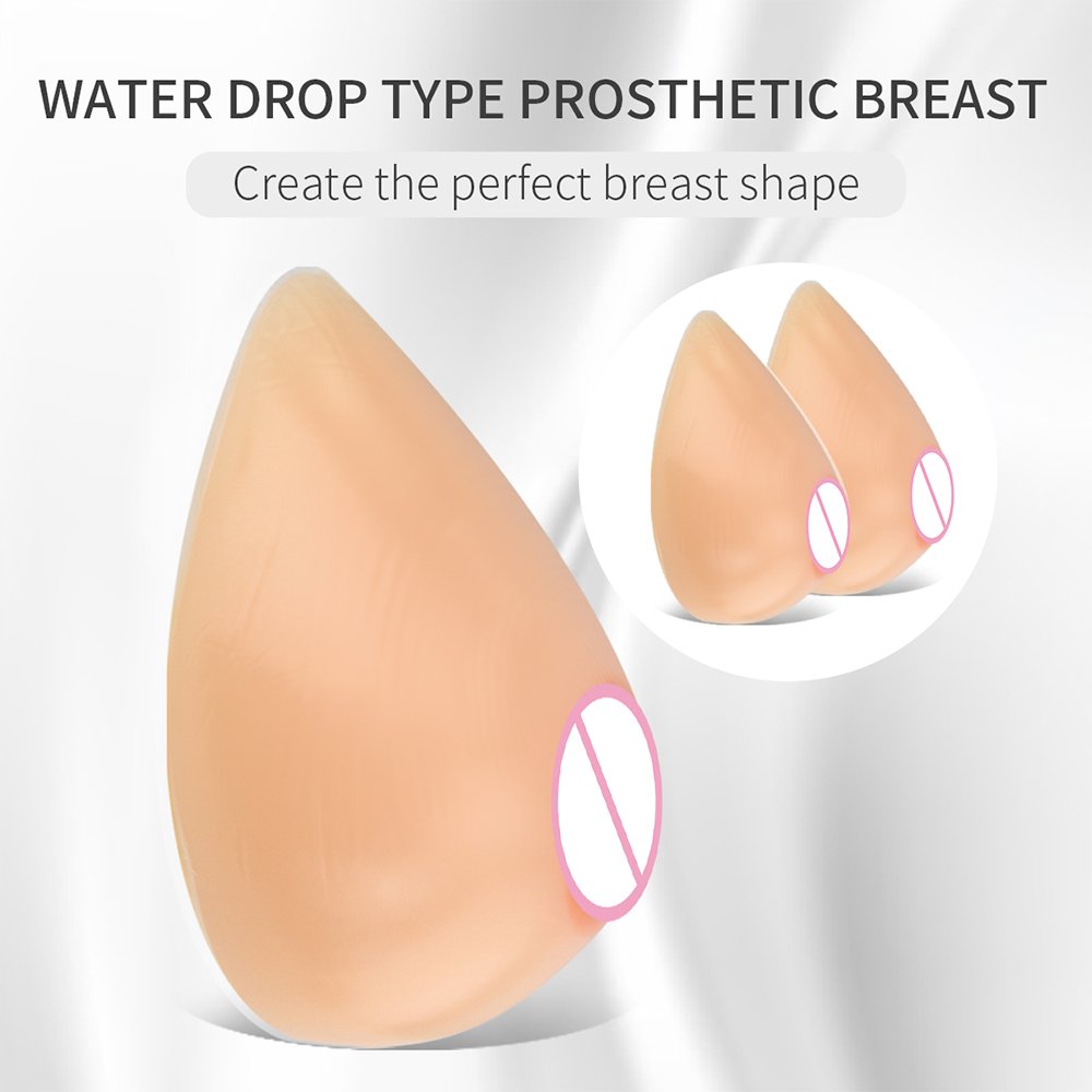 ONEFENG Silicone False Breasts Hot Selling Sexy Boobs Silicone Tits 600g/pair for Shemale for wholesale