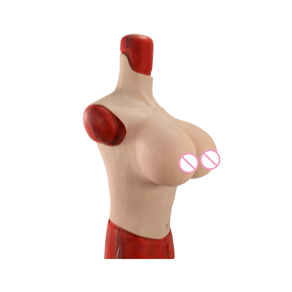 Sexy Ladies Generation Silicone Breast Plates Realistic Like Actual Skin with Cotton for Crossdressers Transgender