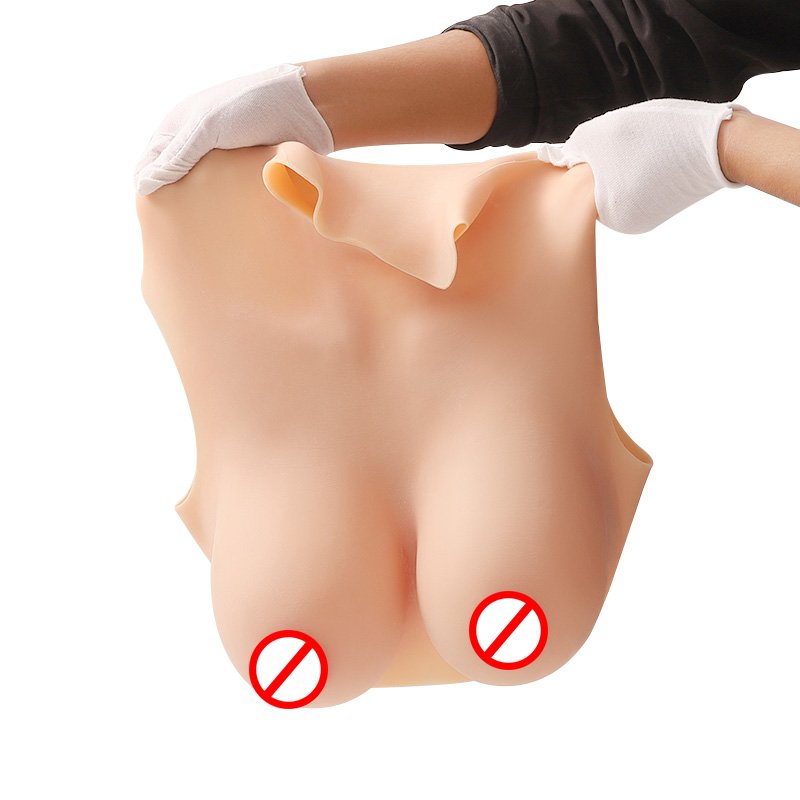 Silicone breast form high collar design Artificial Breast Form Cosplay fake breasts huge fake boobs crossdresser