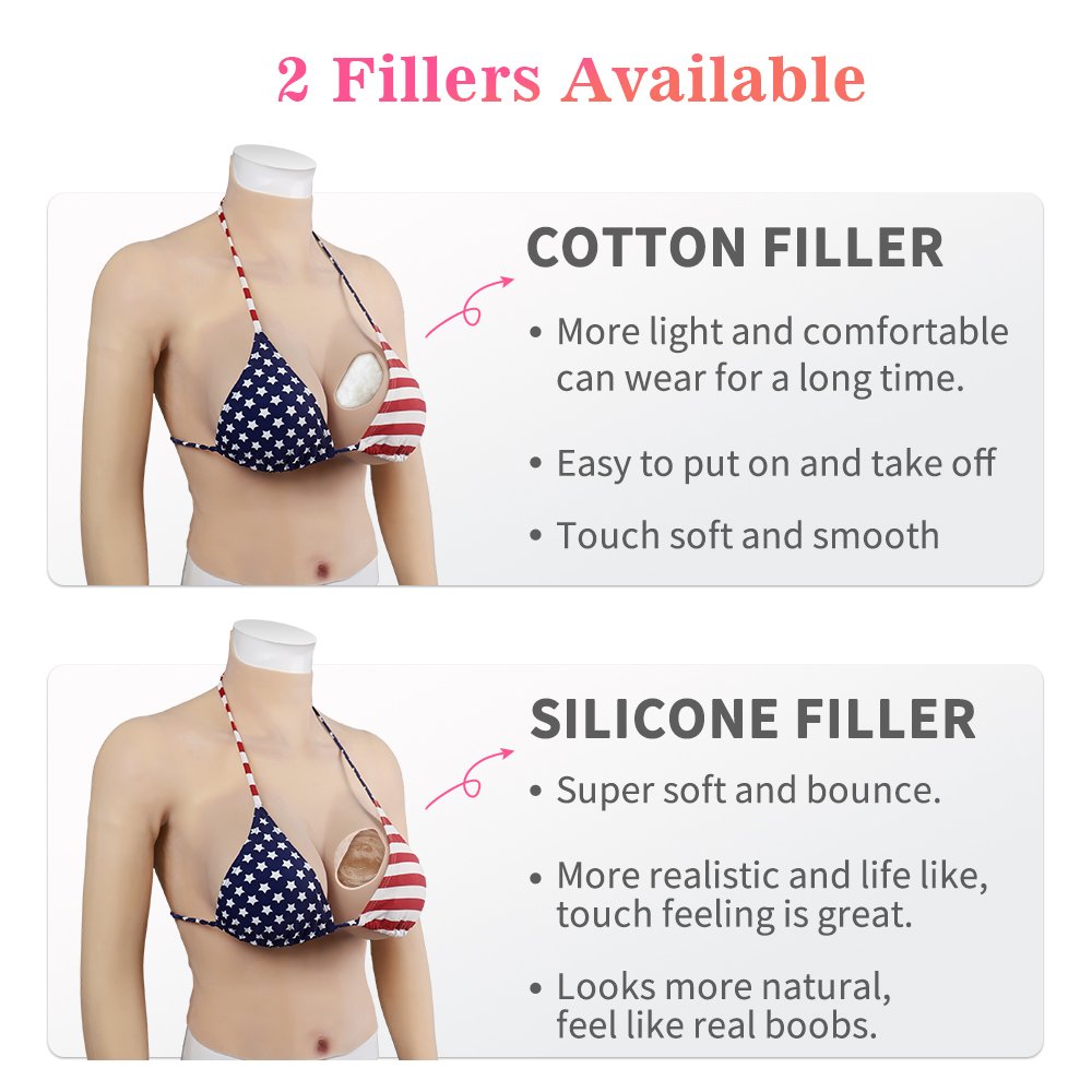 Male To Female Crossdrssing Silicone Breast Forms With Arms For Trans Shemale Drag Queen Chest Silicon Mtf Fake Boobs Big Tits