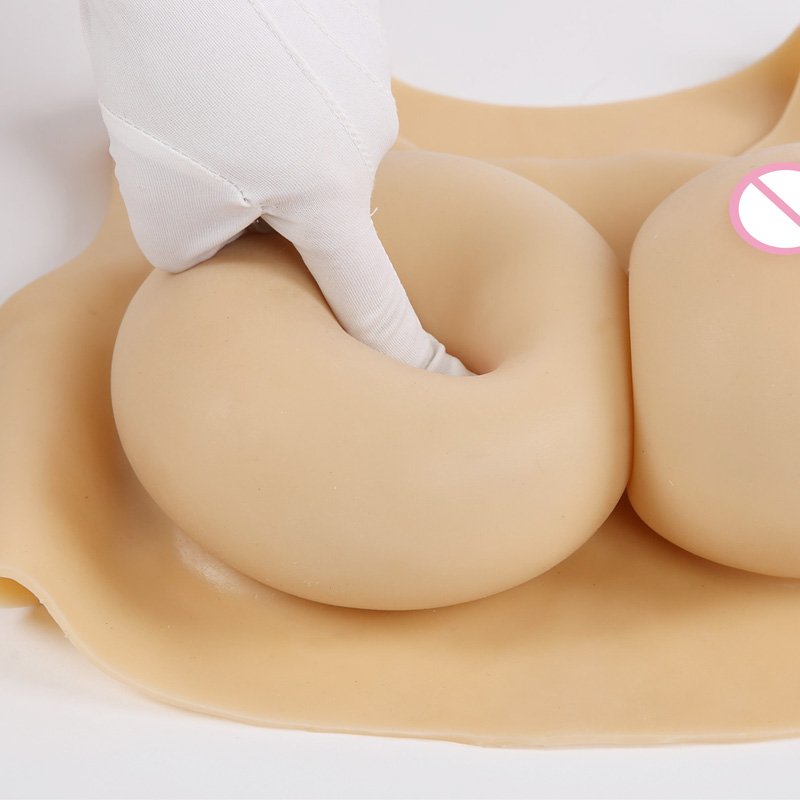 Crossdresser False boobs Artificial Silicone Breast Forms Prosthesis Tits For Shemale Trandsgender Drag Queen Cosplay G Cup