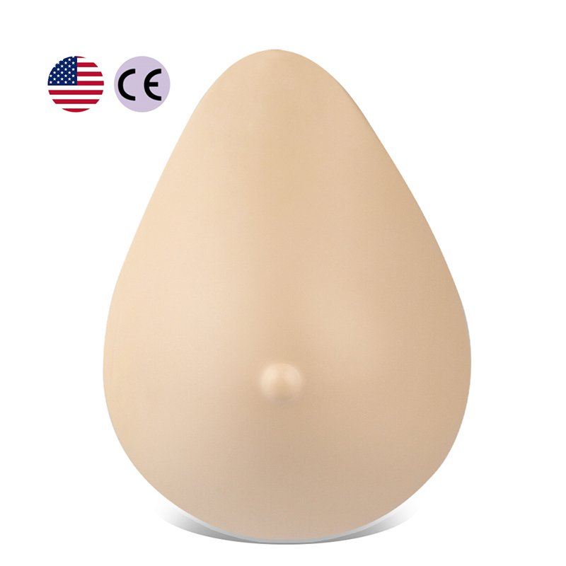 XXM Light Weight Silicone Prosthesis Breast Form Teardrop Shape Breast Silicone Prosthesis For Mastectomy Bra