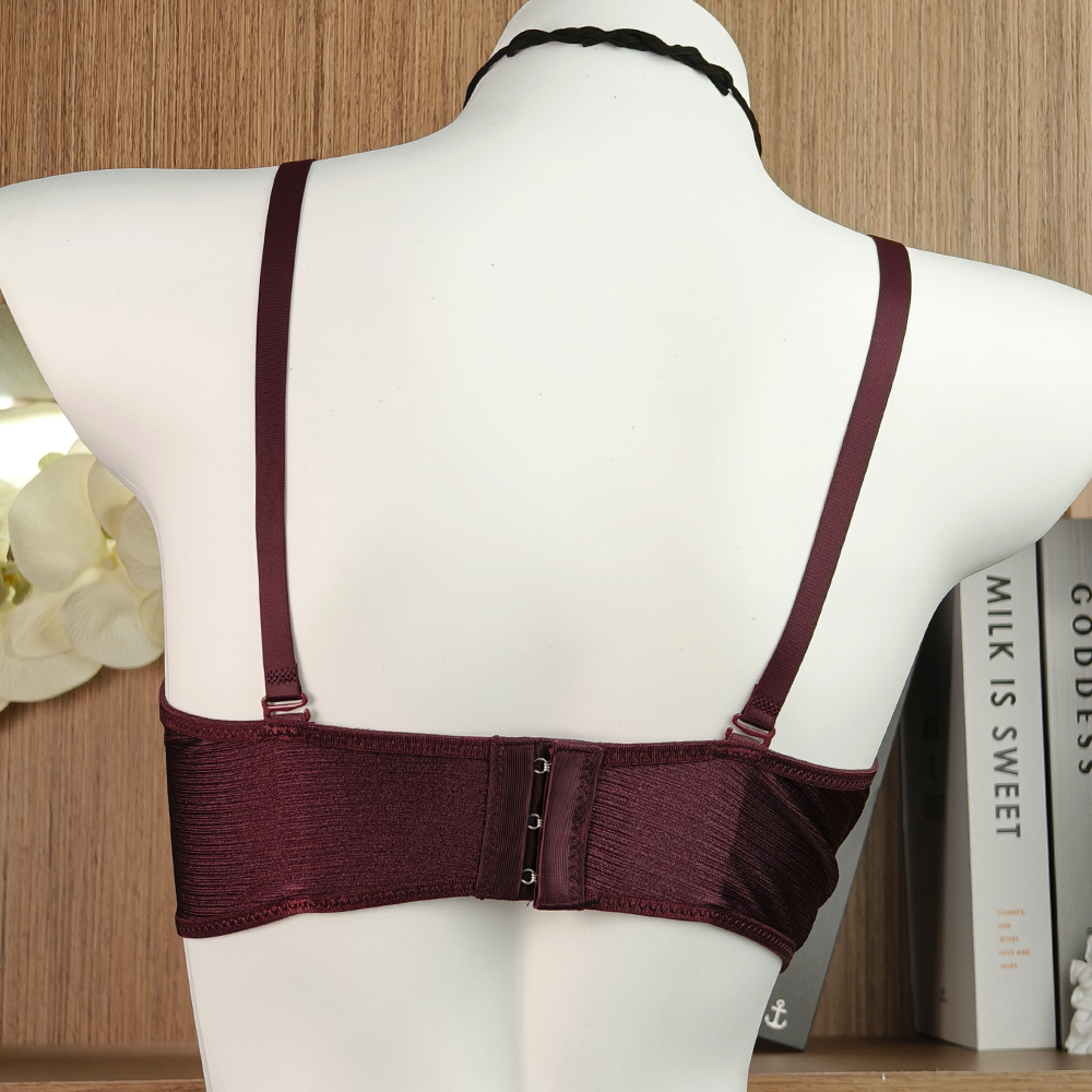Multiple Color Wireless Deep Cup Bra Seamless Women Bra Sexy One Piece Lightweight Convertible Straps Bra for Women