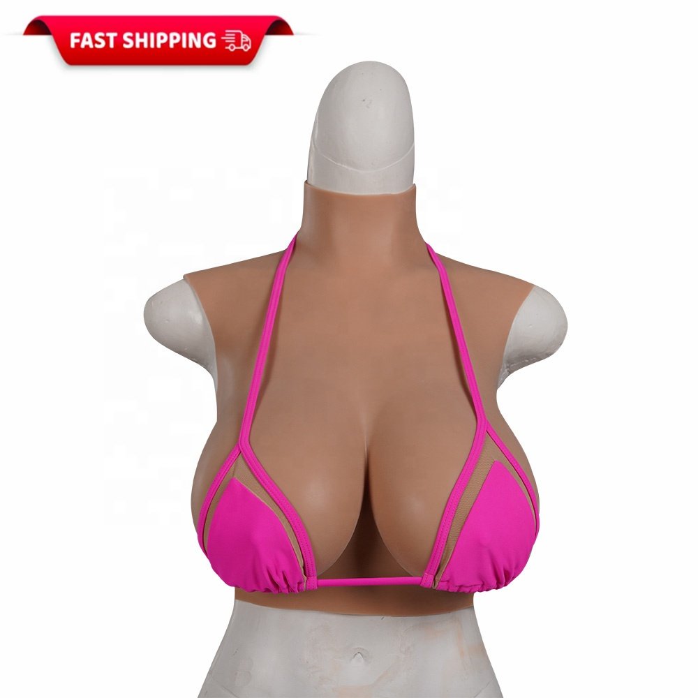 Silicone Breast Forms Fake Artificial Huge Boobs for Mastectomy Crossdresser Transvestite Sissy Drag Queen Cosplay Chest