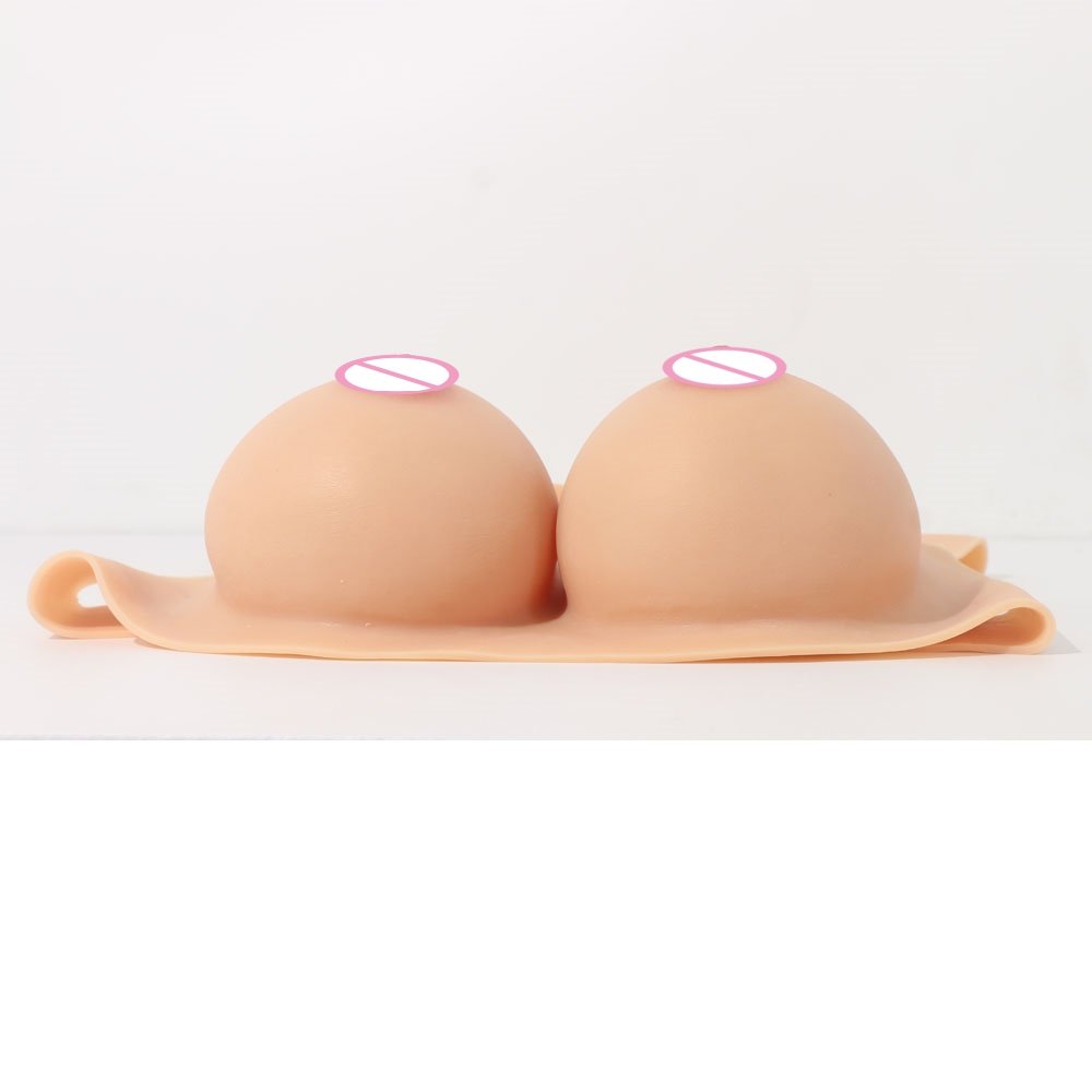 Silicone Breastplate B-I Cup Fake Boobs Breast Forms Realistic Fake Breasts for Crossdresser Transgender Drag Queen
