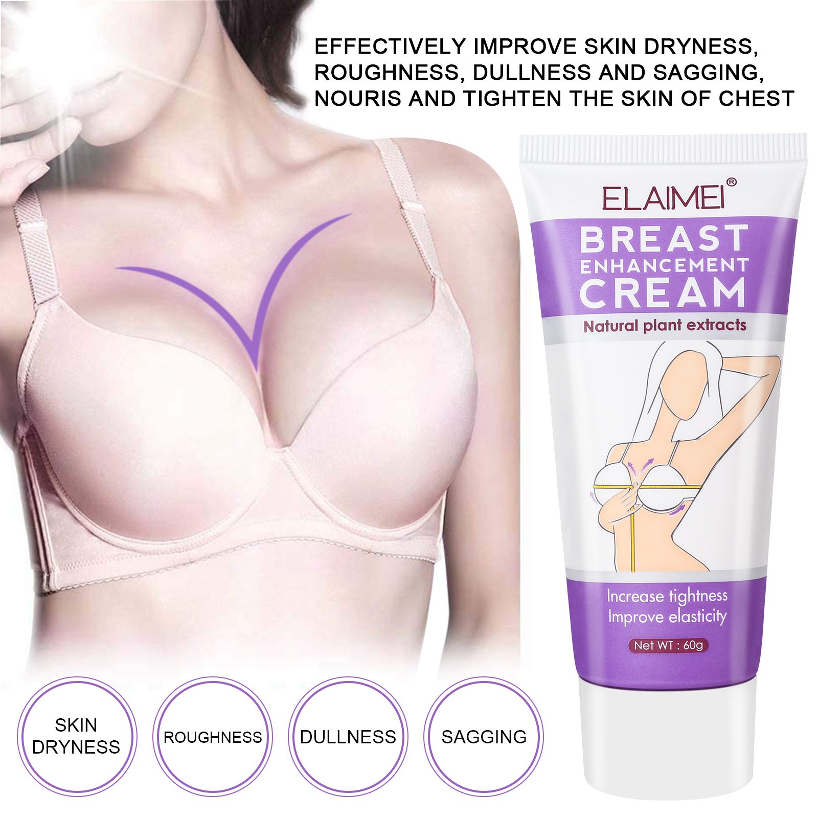 OEM OBM Natural Herbal Ingredients Hip Lift up Cream Sexy Body Massage Oil for Women Anti Pcs Feature Form