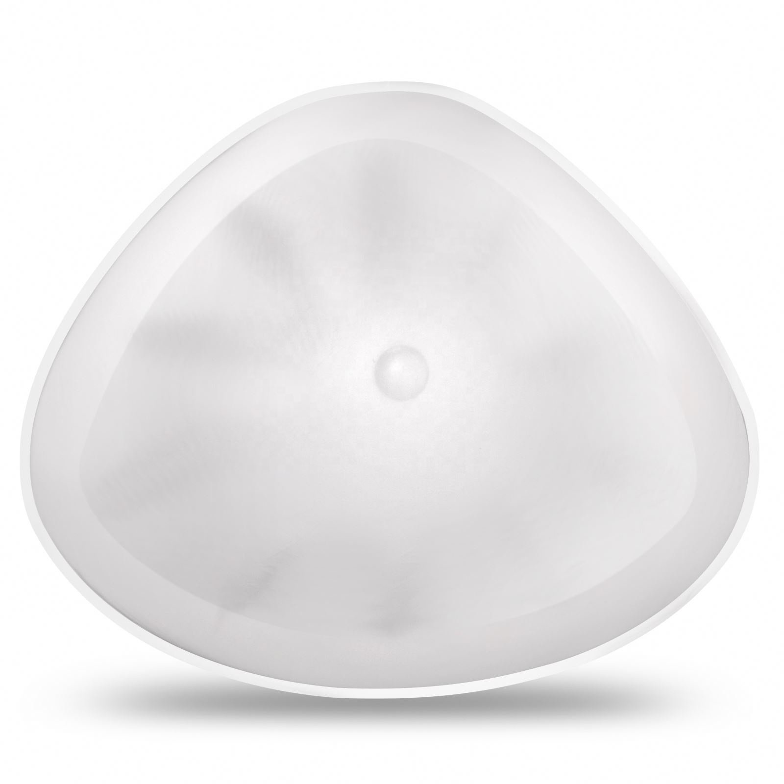 Silicone Breast Form Woman Boob Artificial Breast Prosthesis Transparent 100% Silicone Triangle Shape Deep Concave Backside