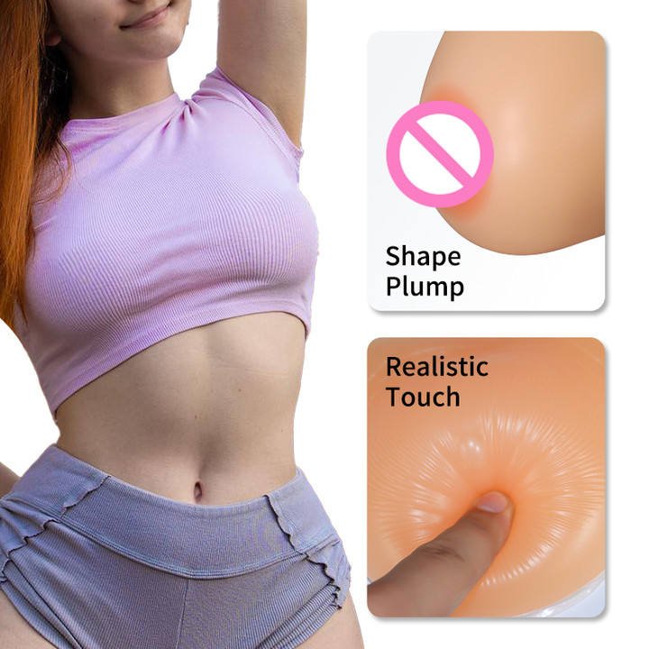 Realistic Big Tits Silicon Breast Forms Artificial Breast Prosthesis Fake Boobs