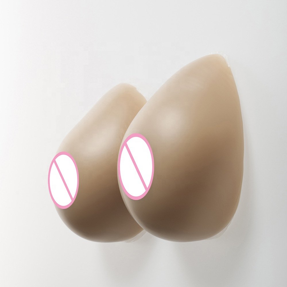 Crossdresser False boobs Artificial Silicone Breast Forms Prosthesis Tits For Shemale Trandsgender Drag Queen