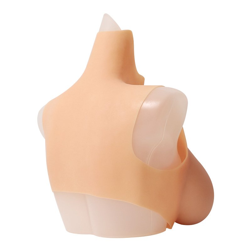 high neck Realistic Silicone B C D E G I Cup False Boobs Huge Fake Breast Forms Clothes Male To Female Costume for women
