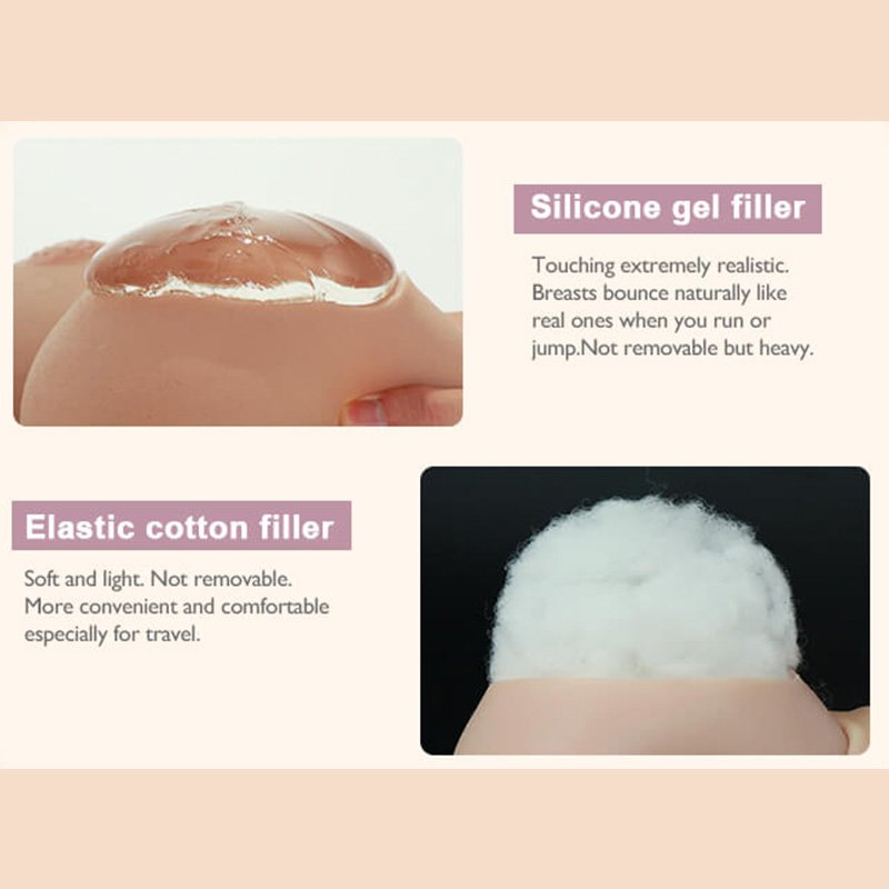 ETA Shemale Transgender Silicone Anime Cup Artificial Cotton Enhancer Fake Boobs Prosthesis Realistic Chest Breast Forms