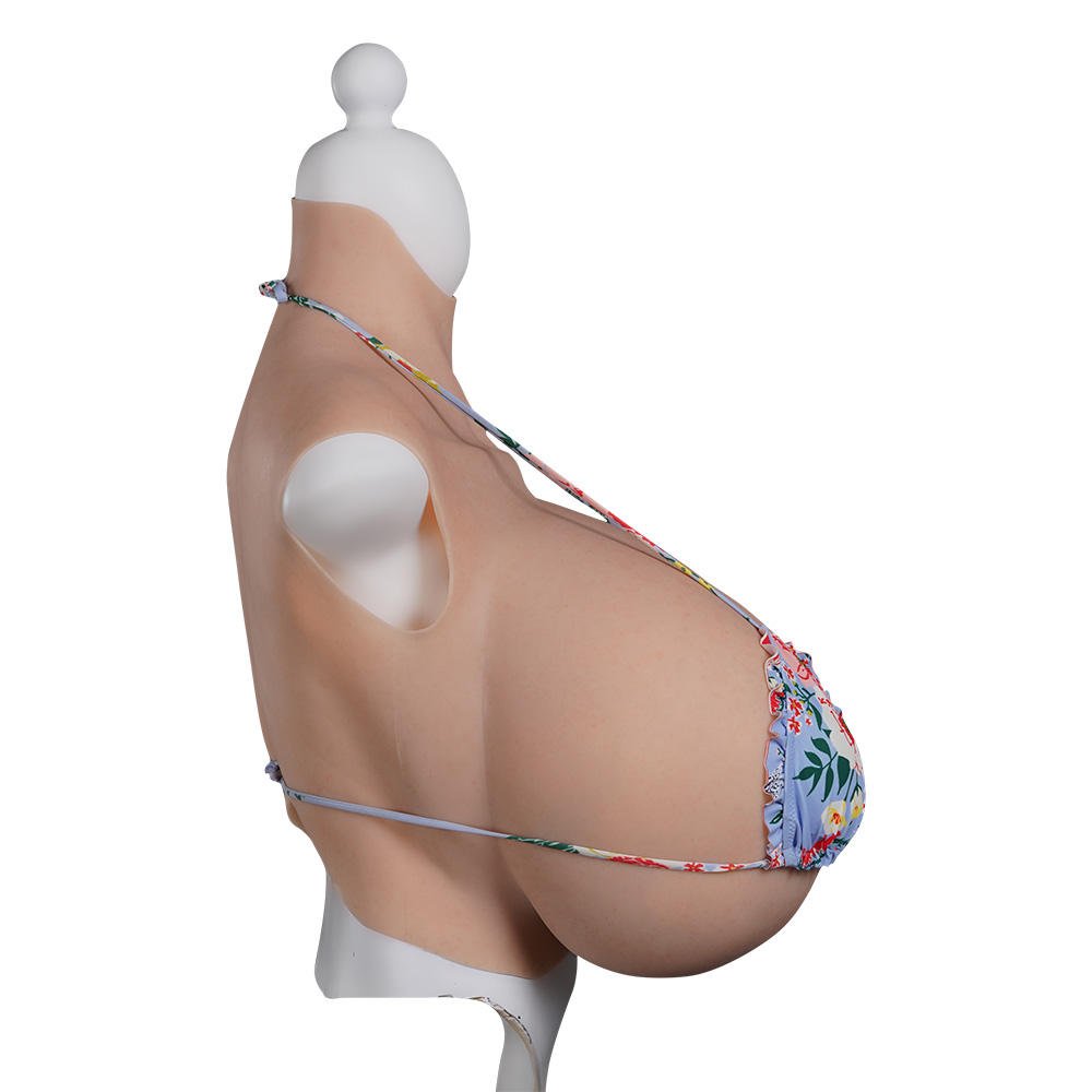 Z Cup Large Artificial Silicon Boobs with Big Tits Breast Prosthesis False Breast Plate for Ladyboy Boy to Girl Sissy Men